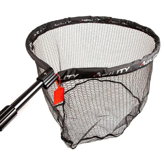 Fishing Landing Net, Portable Clear Fishing Net, Fishing Net Replacement  Durable Rubber Replacement For Easy Transportation Outdoor 