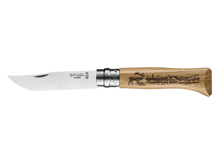 Load image into Gallery viewer, Opinel N8 | Stainless Steel Animalia - Knives & Axes