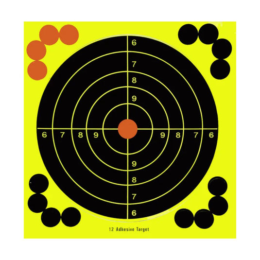 Wildhunter | Adhesive Splash Targets | 12 Inch | 10 Pcs - Targets