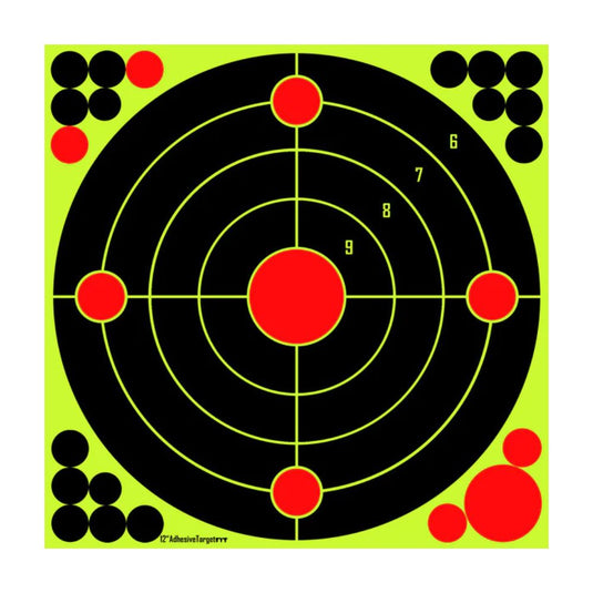 Wildhunter | Round Splash Shooting Targets | 12 inch | 10 Pcs - Targets
