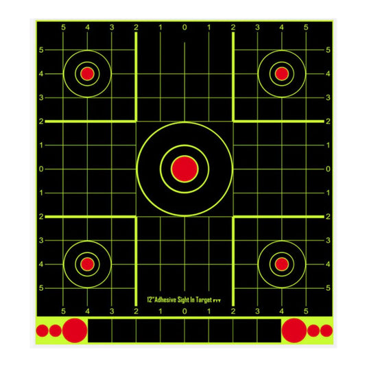 Wildhunter | Square Splash Shooting Targets | 12 Inch | 10 Pcs - Targets