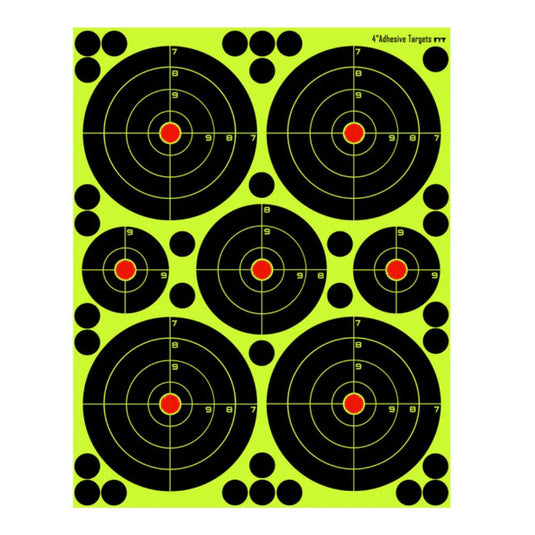 Wildhunter | Reactive Shooting Splash Targets | 4 Inch | 10 Pcs - Targets