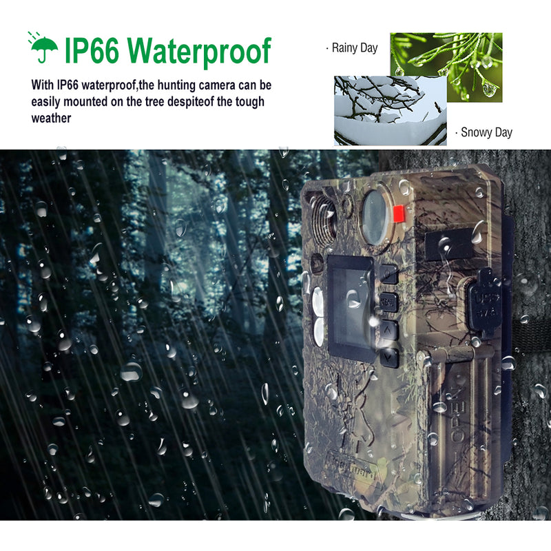 Load image into Gallery viewer, Scout Trail Camera | 37MP/4K | SD Card | Li-ion Batteries | Solar Panel incl. - Trail Cameras