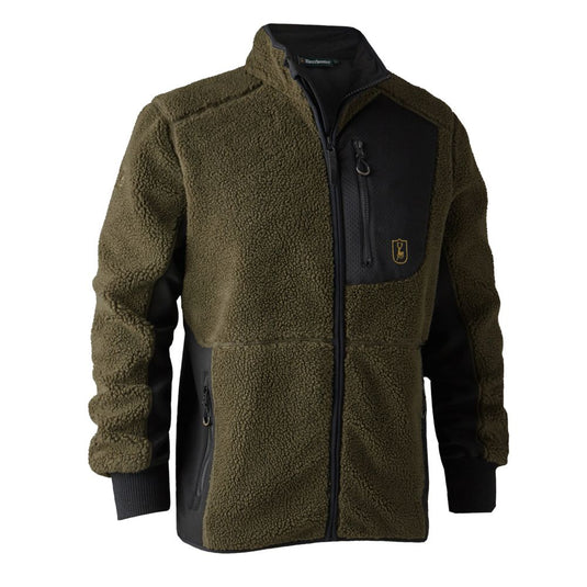 Deerhunter | Rogaland Fiber Pile Jacket | Adventure Green - Hunting Jumpers