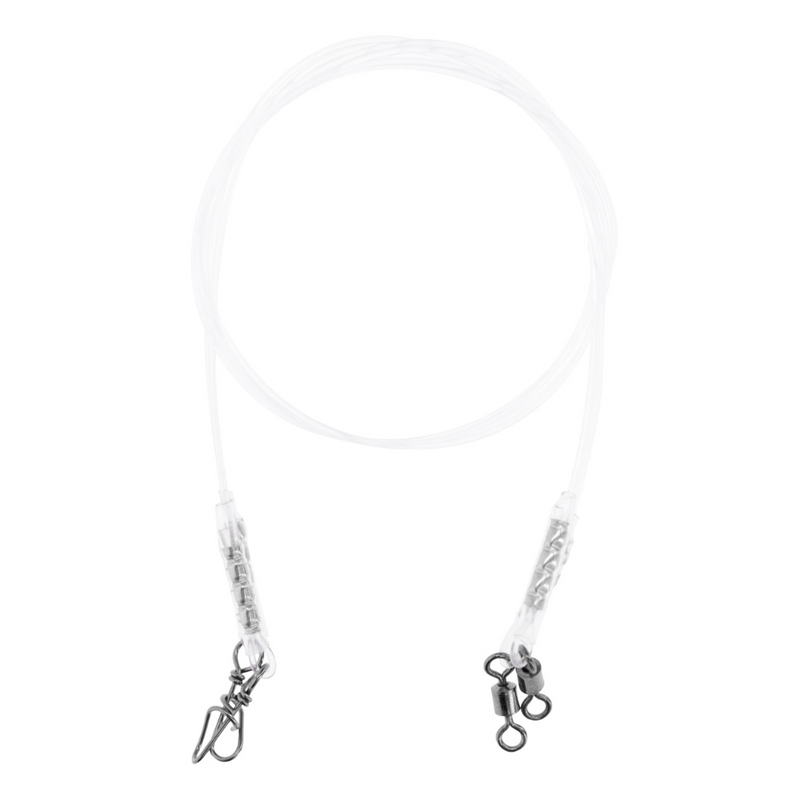 Load image into Gallery viewer, Mikado | Jaws Strong Fluorocarbon Leader | 25cm | 15kg | 2pcs - Predator Traces and Leaders