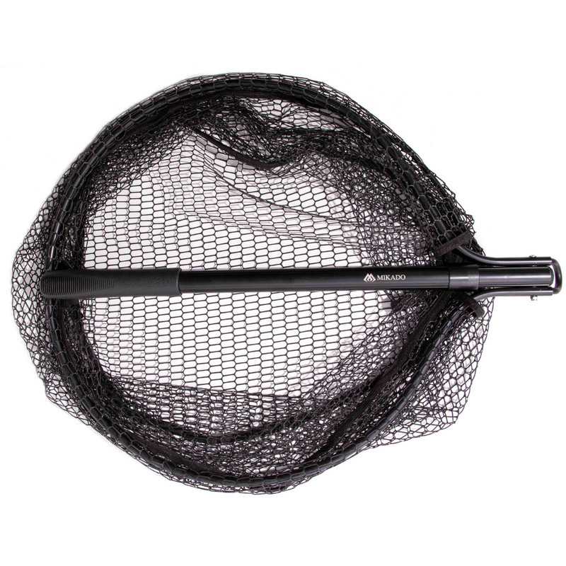 Load image into Gallery viewer, Mikado | Automatic Landing Net 130cm 50/45cm With Rubber Net 6x15mm - Fishing Nets