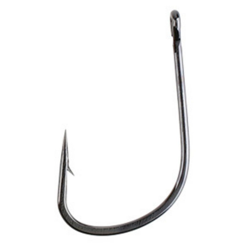 Load image into Gallery viewer, Mikado | Sensual Chinta Hook W/Ring | Barbed | Black Nickel | 10pcs - Single Style Hooks
