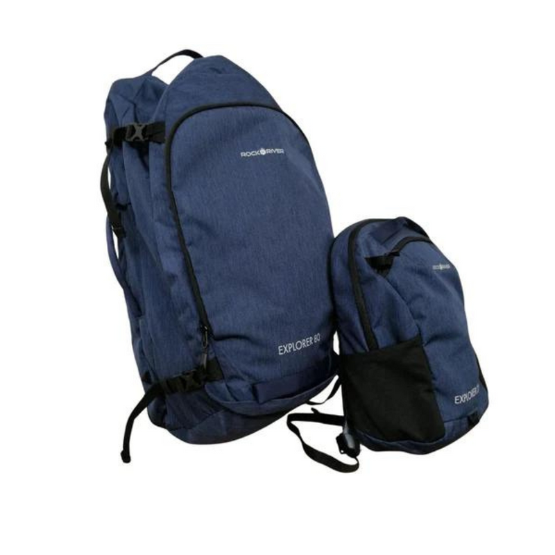 Load image into Gallery viewer, Rock N River | Explorer 80+20 Travel Backpack - Rucksacks