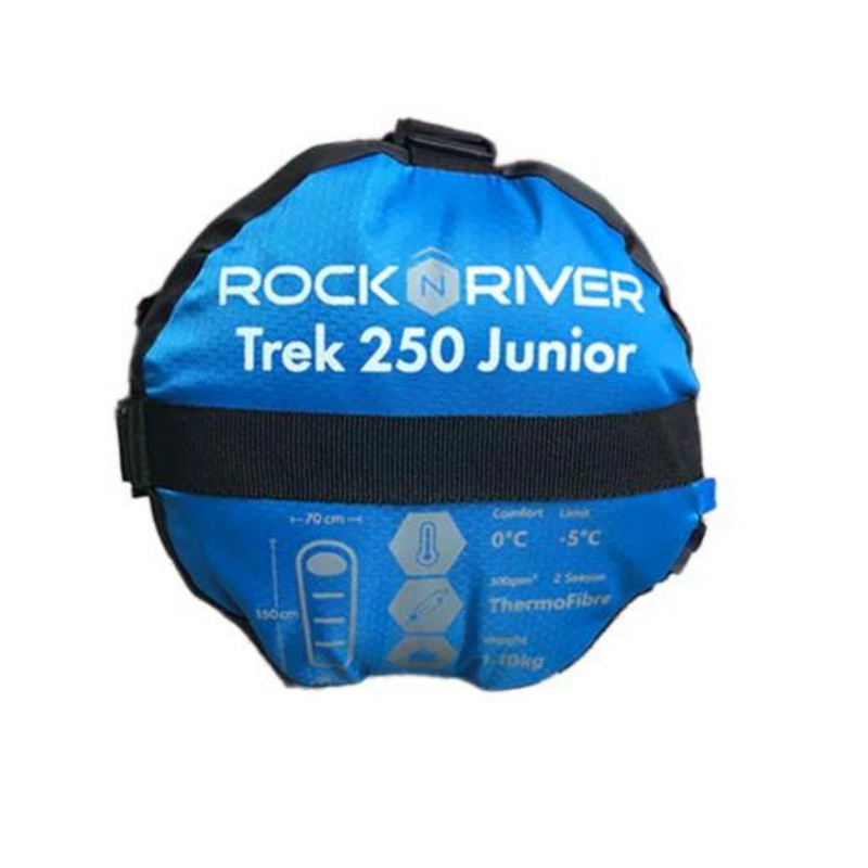 Load image into Gallery viewer, Rock N River | Trek 250 Junior Sleeping Bag - Sleeping Bags