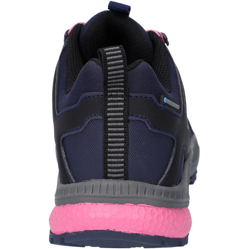 Load image into Gallery viewer, Hi-Tec | Diamonde Ladies Lightweight Waterproof Walking Shoes | Dark Blue & Pink - Boots