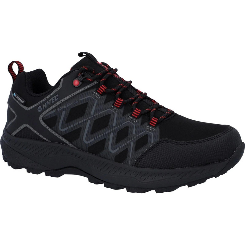 Load image into Gallery viewer, Hi-Tec | Mens Hiking Shoes Diamonde Low Boots | Black/Castlerock - Boots
