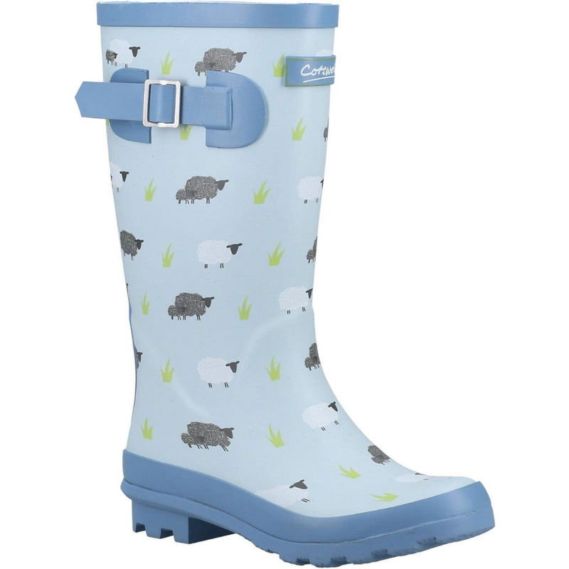 Load image into Gallery viewer, Cotswold | Farmyard Junior Wellington | Sheep - Wellingtons