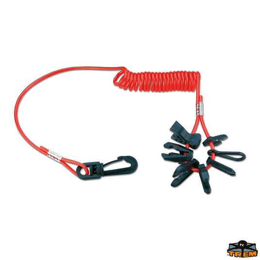 Trem | Safety key kit for outboard motors - Boat Accessories