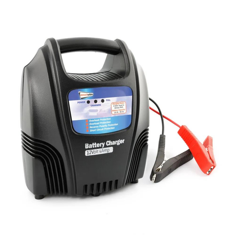 Load image into Gallery viewer, Streetwize | 12V 6A Battery Charger (Plastic Casing) - Battery Chargers