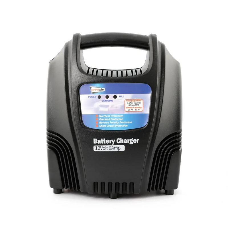 Load image into Gallery viewer, Streetwize | 12V 6A Battery Charger (Plastic Casing) - Battery Chargers