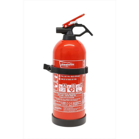1 Kg Fire Extinguisher Dry Powder-ABC Classification - Car & Caravan Accessories