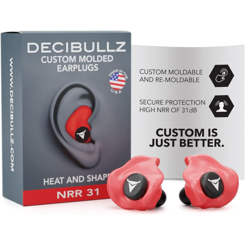 Load image into Gallery viewer, Decibullz | Custom Molded Earplugs, 31dB Highest NRR, - Hearing Protection