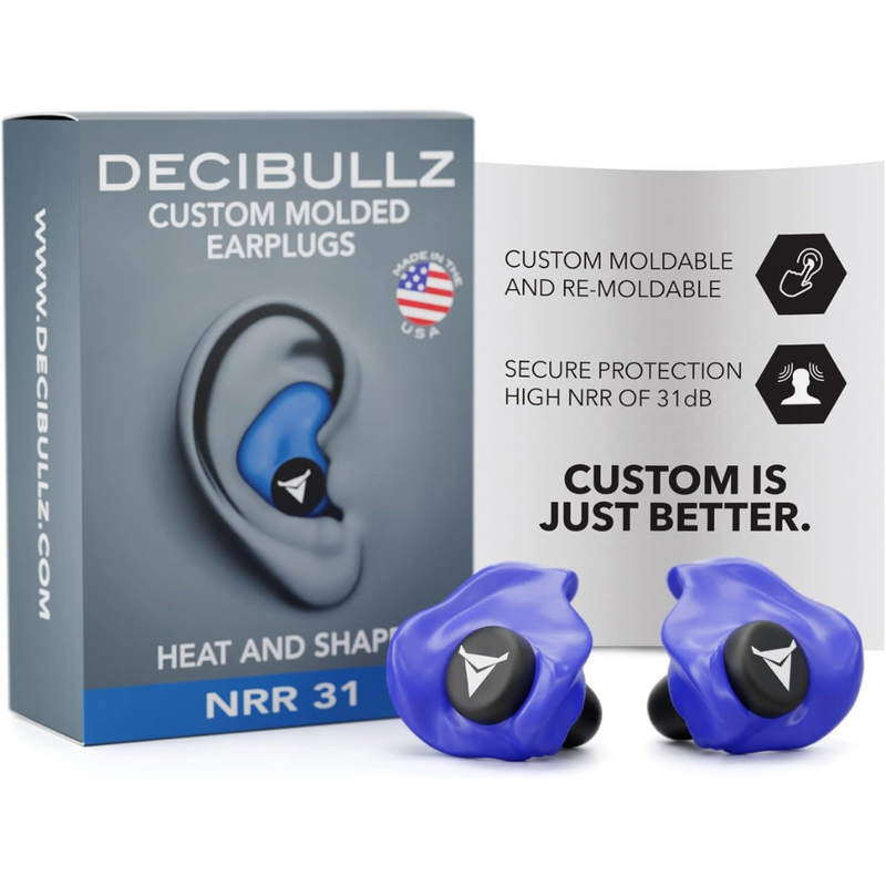 Load image into Gallery viewer, Decibullz | Custom Molded Earplugs, 31dB Highest NRR, - Hearing Protection