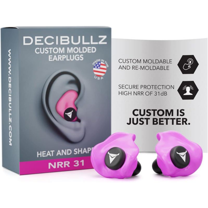 Load image into Gallery viewer, Decibullz | Custom Molded Earplugs, 31dB Highest NRR, - Hearing Protection