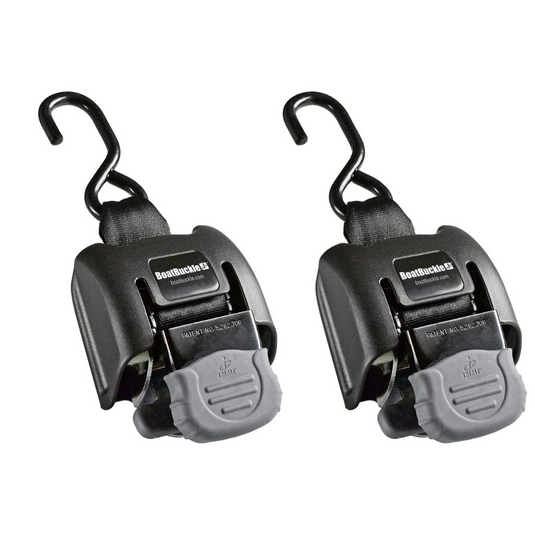 Boatbuckle | SST Retractable Transom Tie-Down 5.2 * 110 cm - Boat Accessories