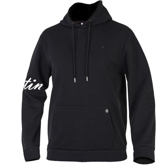 Westin | Script Hoodie | Ink Black - Fishing Jumpers