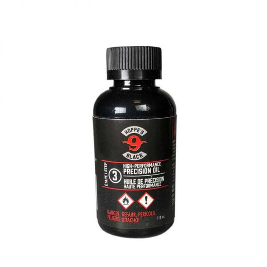 Hoppe`s | 9 Black High Performance Precision Gun Oil | 4oz Bottle - Gun Cleaning Kits
