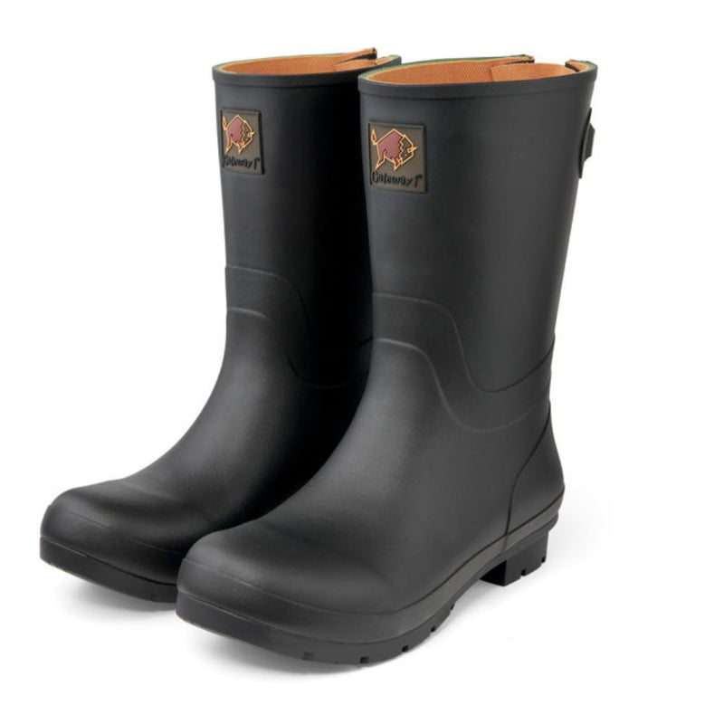 Load image into Gallery viewer, Gateway1 | Goodwood Lady 11" 3mm Ankle Boots | Black - Wellingtons