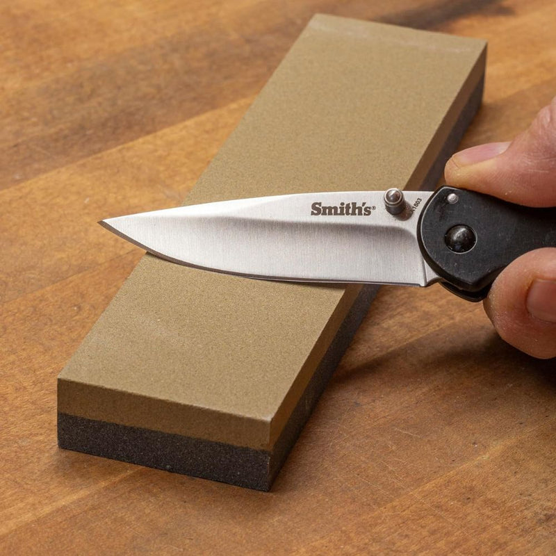Load image into Gallery viewer, Smith’s | 8” Dual Grit Combination Sharpening Stone - Knife Sharpeners
