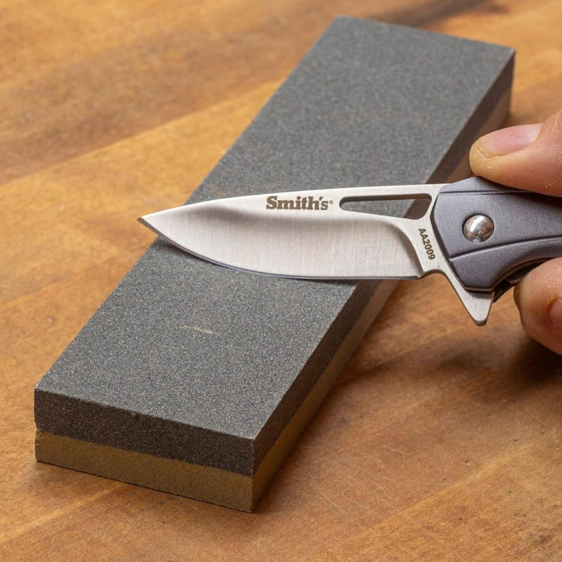 Load image into Gallery viewer, Smith’s | 8” Dual Grit Combination Sharpening Stone - Knife Sharpeners
