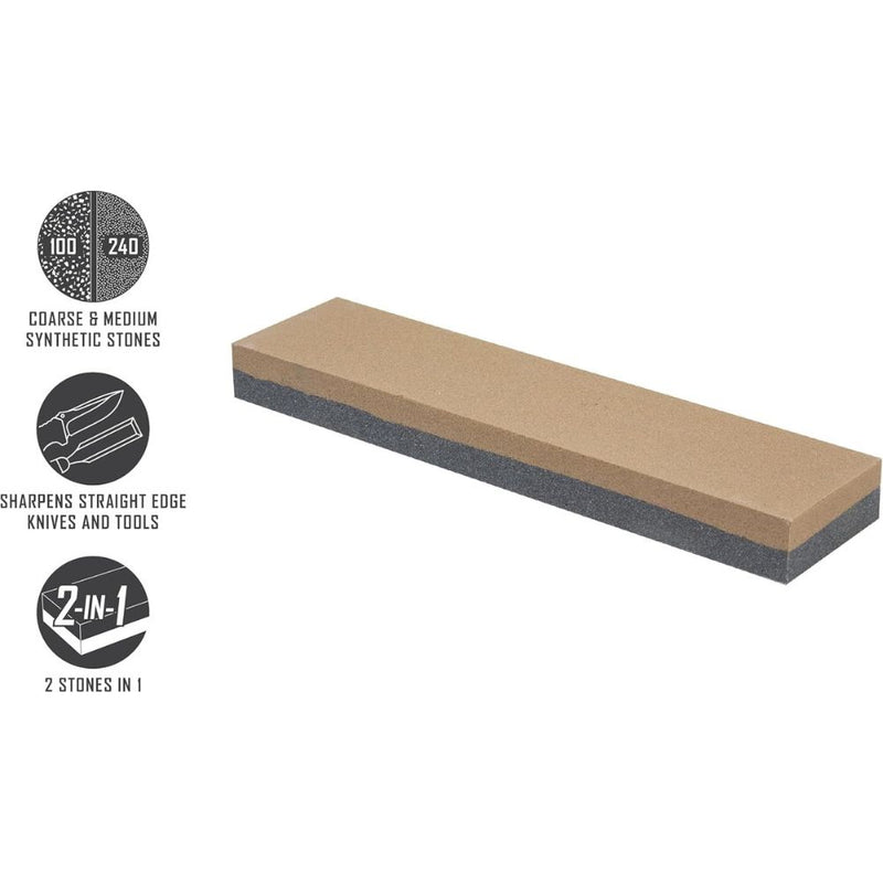 Load image into Gallery viewer, Smith’s | 8” Dual Grit Combination Sharpening Stone - Knife Sharpeners