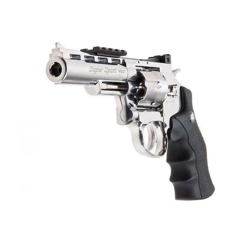 Load image into Gallery viewer, WinGun | 4" Revolver (Silver) - Airsoft Guns