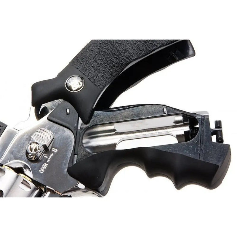 Load image into Gallery viewer, WinGun | 4" Revolver (Silver) - Airsoft Guns