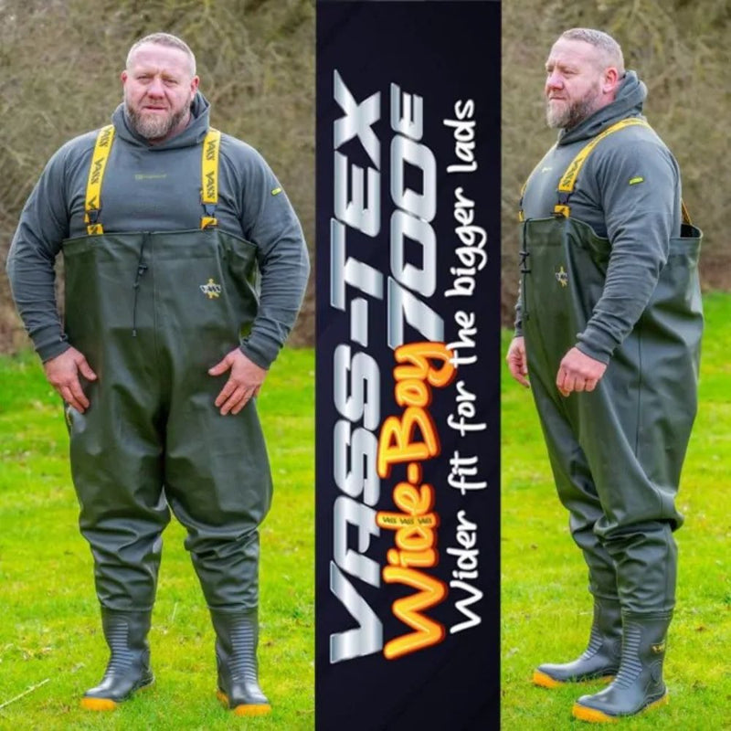 Load image into Gallery viewer, Vass | 700E Wide Boy Chest Waders Non-Studded - Waders