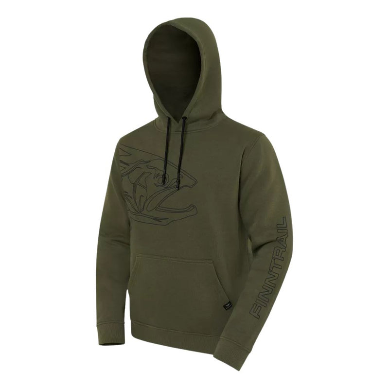 Load image into Gallery viewer, Finntrail | Hoodie Big Fish | Khaki - Fishing Jumpers
