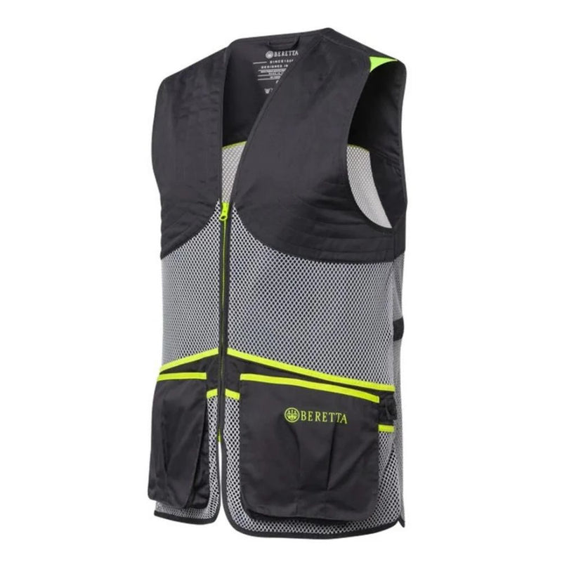 Load image into Gallery viewer, Beretta | Full Mesh Shooting Vest | Ebony & Ice Grey - Hunting Vests