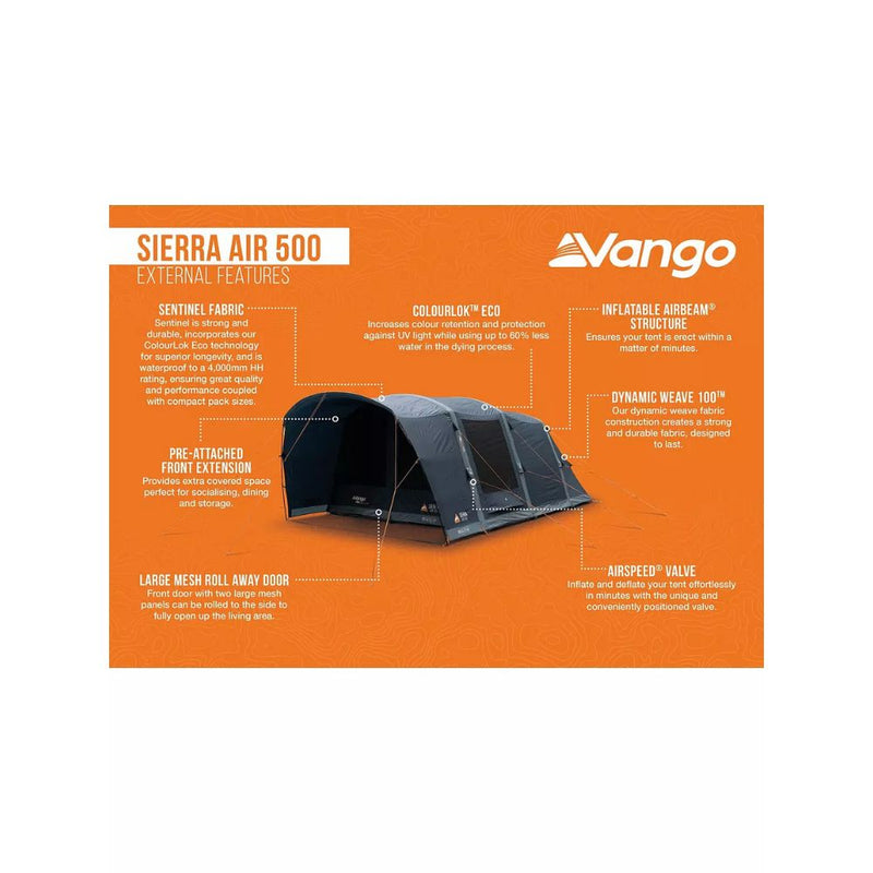 Load image into Gallery viewer, Vango | Sierra Air 500 Tent - Camping Tents