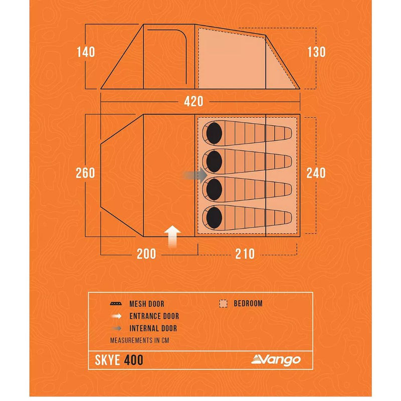Load image into Gallery viewer, Vango | Skye 400 Tent - Camping Tents