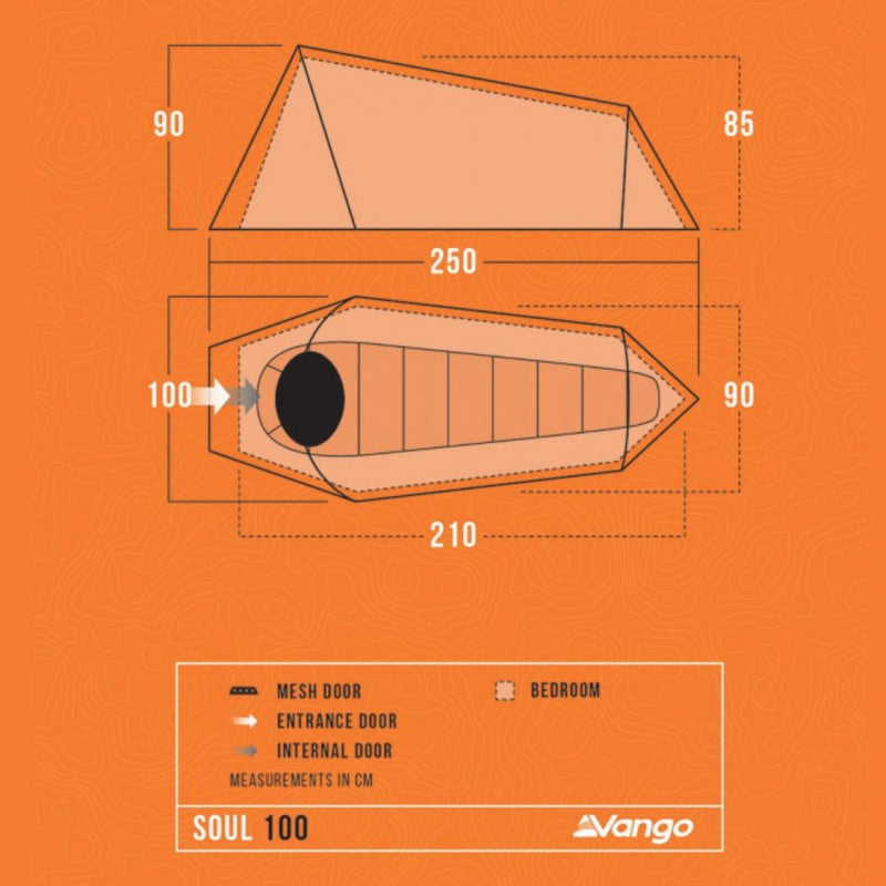 Load image into Gallery viewer, Vango | 1 Man Tent | Soul 100 - Camping Tents