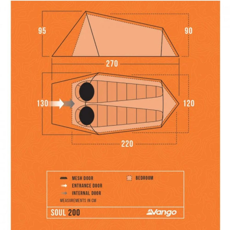 Load image into Gallery viewer, Vango | 2 Man Tent | Soul 200 - Camping Tents