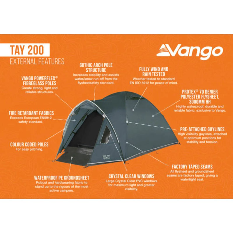 Load image into Gallery viewer, Vango | Tay 200 Tent | 2 Person Tent - Camping Tents