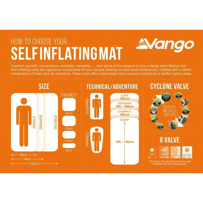 Load image into Gallery viewer, Vango | Comfort 7.5 Single | Artichoke - Mats and Beds