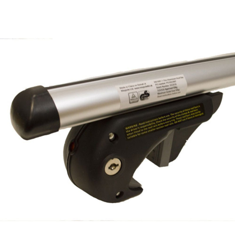 Load image into Gallery viewer, Maypole | 1.35m Roof Bars For Raised Roof Rails - Roof Box & Bars
