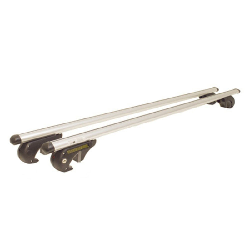 Load image into Gallery viewer, Maypole | 1.35m Roof Bars For Raised Roof Rails - Roof Box & Bars