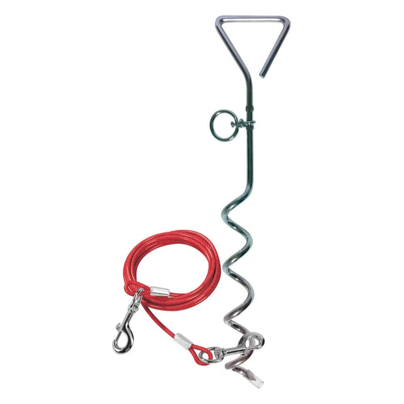 Load image into Gallery viewer, Streetwize | Dog Anchor/Screw Peg with Tether - Dog Accessories