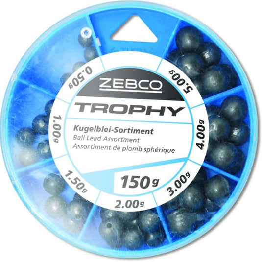 Zebco | Trophy Ball Lead Assortment - Split Shots