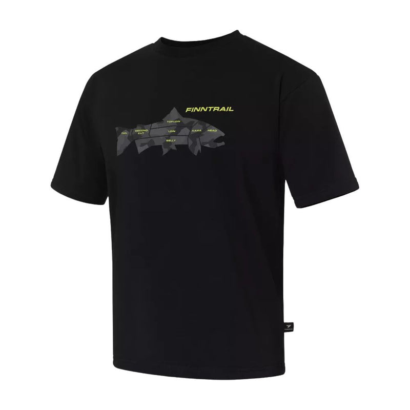 Load image into Gallery viewer, Finntrail | BIG FISH BlackYellow 6719 T-shirt - Fishing Tshirts