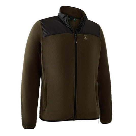 Deerhunter | Northward Fleece Jacket | Chestnut Brown - Hunting Jumpers