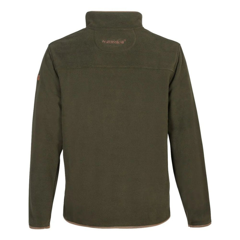 Load image into Gallery viewer, Percussion | Scotland Fleece Jacket | Khaki - Hunting Jumpers