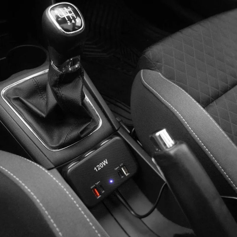 Load image into Gallery viewer, Streetwize | 12V Triple Socket + Dual USB (A & C) | 80cm Cable - Auto & Caravan