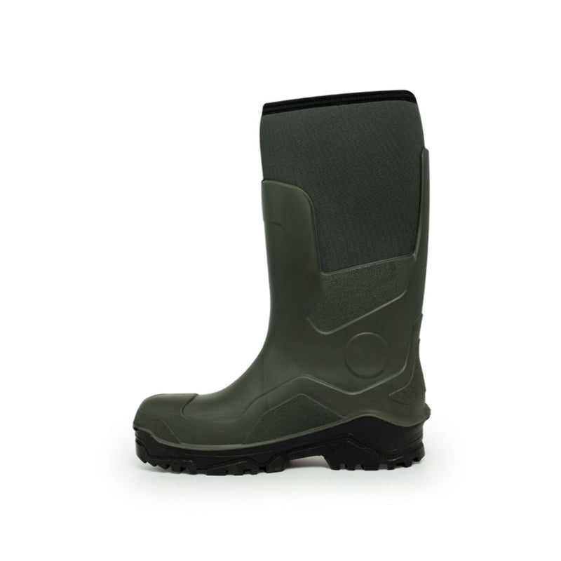 Load image into Gallery viewer, Swampmaster | Pro Trapper Non-Safety PU-Neoprene Wellington | Green - Wellingtons